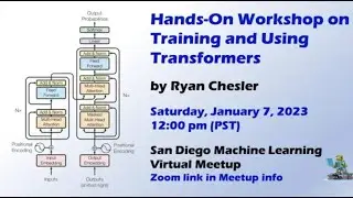 Hands-On Workshop on Training and Using Transformers 3 -- Model Pretraining