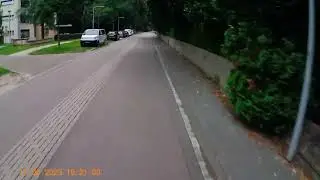 Apeman sport action camera 4k A79 (on helmet) - Wheelie -
