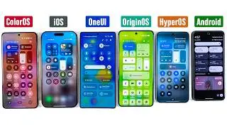 OneUI 7 vs. Android 16 / iOS 18 / HyperOS / ColorOS / OriginOS!