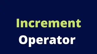 Increment Operator | Javascript