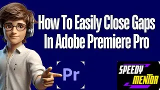 How to easily close gaps in Adobe Premiere Pro  #premirepro  #adobepremierepro #premireprotips