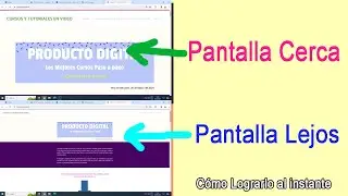 Aumentar Disminuir lo que tenemos en Pantalla de nuestra PC o Laptop