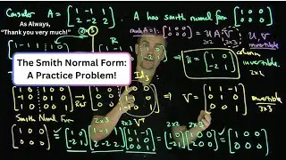 The Smith Normal Form: An Example