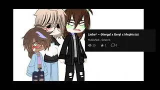 My Dark Fall friends react to my ✨ fanfics✨ //Gacha nox//