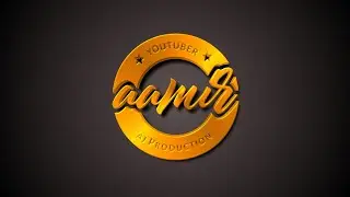 How To Make Golden Logo | Professional Logo Design |  PixelLab Logo Design | Pixellab Tutorial🔥