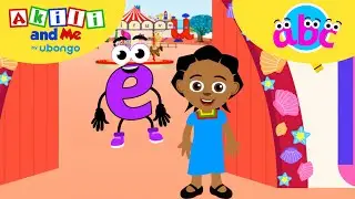 LETTER E Adventures! ABC learning for toddlers | Learn and Play with Akili and Me