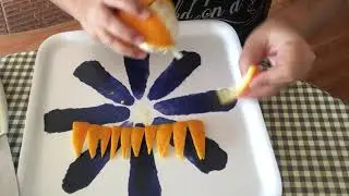Площадь сферы на апельсинах