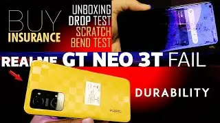Realme GT Neo 3T Durability Test - At the least, Disappointing.