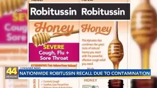 Nationwide Robitussin recall