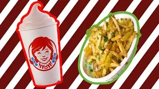REVIEWING WENDY'S NEW PEPPERMINT FROSTY (AND GARLIC FRIES)