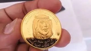 President Of The United Arab Emirates 1Oz || BURJ KHALIFA Coin Purity 999.9