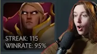 I watched a 115 winstreak smurf lose in Herald