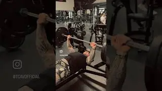 225lbs x 21; Bodyweight: 217lbs 🏴#tcav