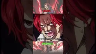 Shanks Crazy Haki Scares an Admiral #onepiece #anime