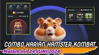 COMBO HARIAN HAMSTER KOMBAT HARI INI JAM 19:00 24 JUNI 2024