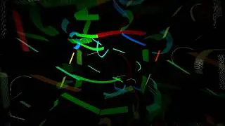 4K Neon Strobe Glow Party Background VJ Visuals