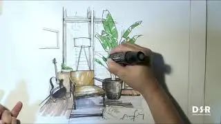 Freehand Rendering with Markers