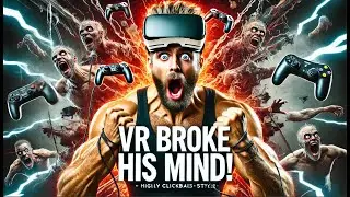 😂 VR BROKE HIS MIND! – The Funniest First-Time VR Experience Ever!
