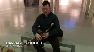 Solo tunes on the uilleann pipes in the Highlanes, Drogheda.