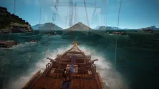 Black Desert - Epheria Sailboat display