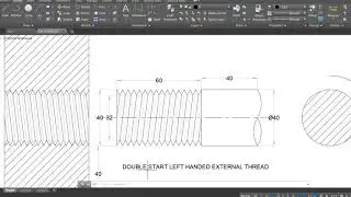 LEFT HANDED AND RIGHT HANDED THREADS
