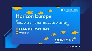 Horizon Europe ERC Work Programme 2025 Webinar - 23.07.2024