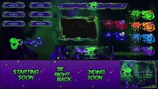 Animated Stream pack design - Jungle