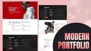 Stand Out Online With Attractive Design Portfolio website Using HTML CSS and JavaScript 💻🌍