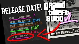 GTA 6 - HIDDEN RELEASE DATE FOUND! OCTOBER 29