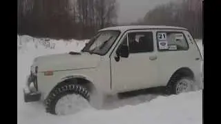 Forward Safari 540 по снегу