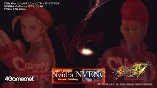 SFIV Benchmark Intel Quick Sync vs Nvidia NVENC
