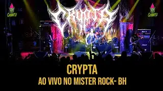 CRYPTA |  Show Ao Vivo no MISTER ROCK | Belo Horizonte | METAL | GOBLIN TV