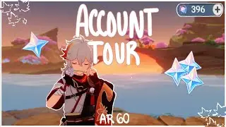 my 4+ year genshin impact account tour | AR 60