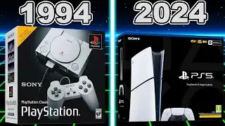 Evolution of PlayStation launch Games (1994 - 2024)