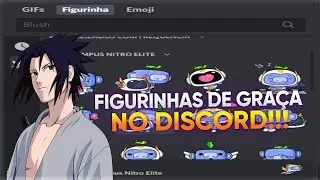 FIGURINHAS (STICKERS) DE GRAÇA NO DISCORD!!