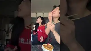 Doing the SPICY Buldak and Uncle Roger Spicy Noodle Challenge😭🥵 #shorts