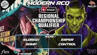 Eldrazi Ramp VS Esper Control  [Round 1 RCQ Modern]