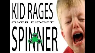 Mom takes kid’s FIDGET SPINNER because he wouldn’t get off ROBLOX | SOOOOO FUNNY!!