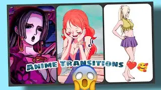 Different Anime transitions ❤️😌😱#Naruto #kakashi #sasuke #sakura #hinata #anime #amv