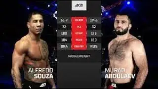 Альфредо Соуза vs  Мурад Абдулаев   Alfredo Souza vs  Murad Abdulaev   ACA 137 2022