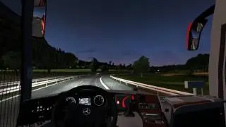 Euro Truck Simulator 2 Bus trip to Verona with Turkish MB Travego SE 17 SHD