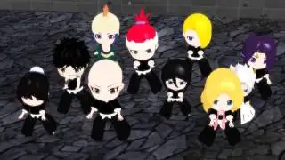 【MMD】ねんどろ風な死神達の「One・Two・Three」【BLEACH】