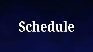 How to pronounce Schedule in english