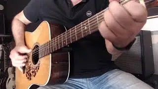 (How to play) Make me a pallet on your floor - Mississippi John Hurt guitar cover