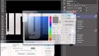 How to change the color of an element using the Overlay Style in Photoshop CS6