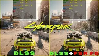 Cyberpunk 2077 | FSR 3 Frame Generation Mod | RTX 3070 + Ryzen 5 5600 | Ray Tracing On | 1440p