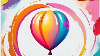Balloon painting | fun activity for beginners | balloon painting by juniors