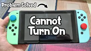[eng] Nintendo Switch TAK BOLEH Turn On?? - problem solved 🤗