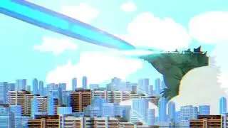 Godzilla Earth Atomic Breath test (Again) || Stick nodes pro