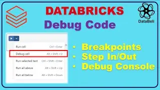 Debugging Code in Databricks